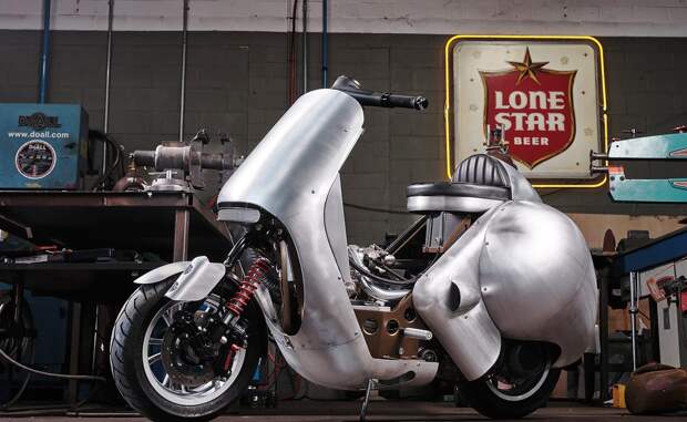 Турбо кастом из Vespa GT 200 2003