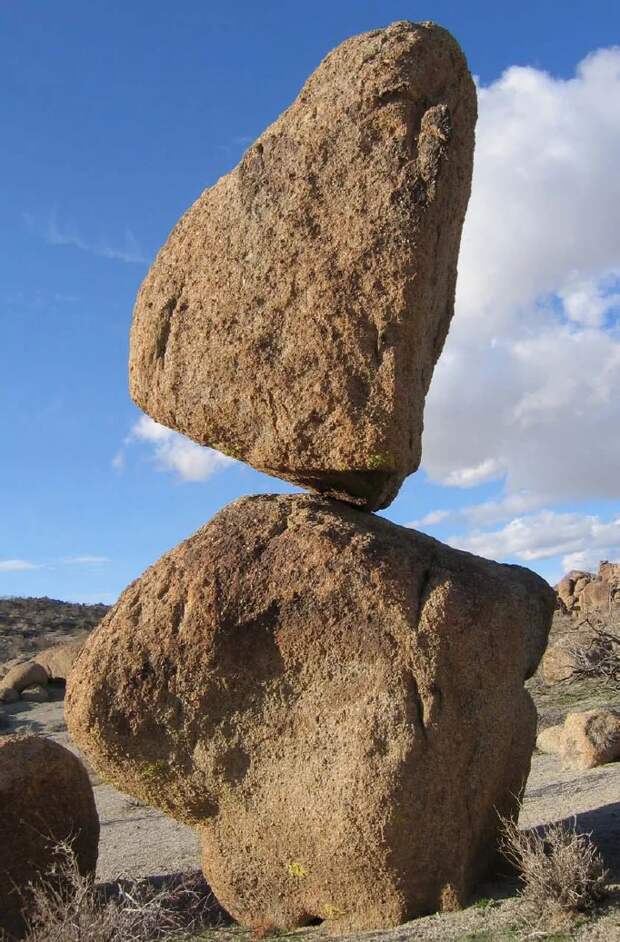 Уроки эквилибристикт от камней в Сан-Бернардино 