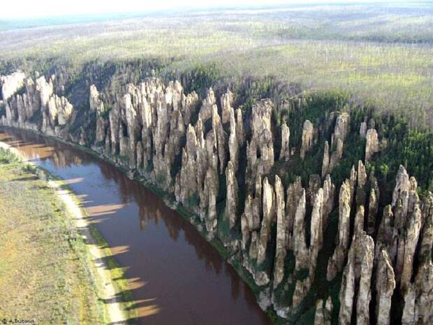 30. Russia : Lena Pillars National Park