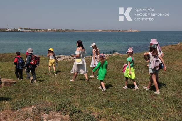 Школьники из Белгорода прибыли на отдых и оздоровление в Крым