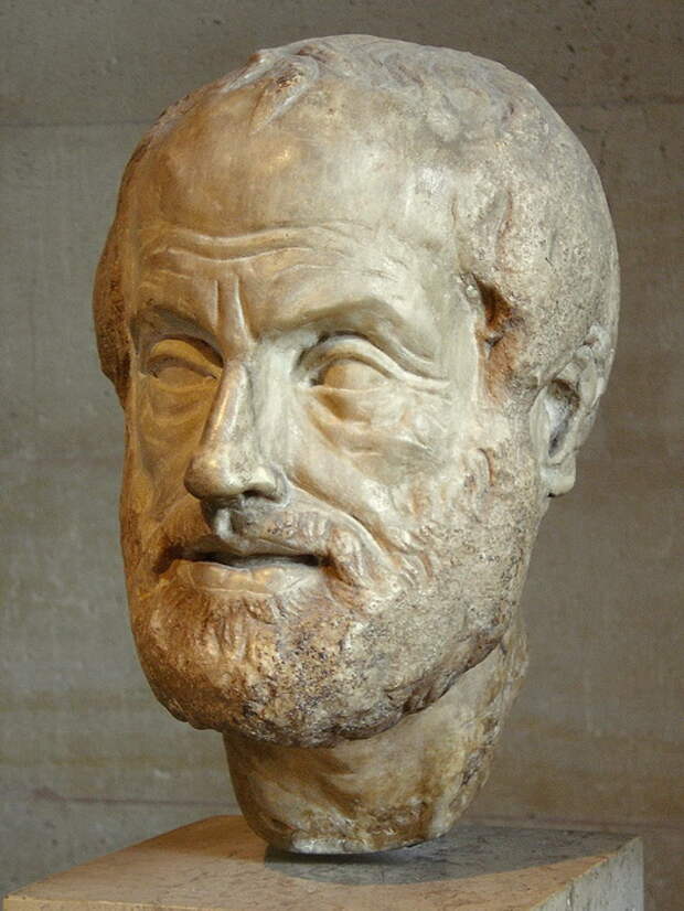 Аристотель. Римская копия с греческого оригинала работы Лисиппа