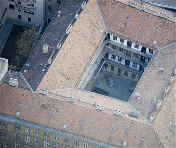 Дома с высоты птичьего полета