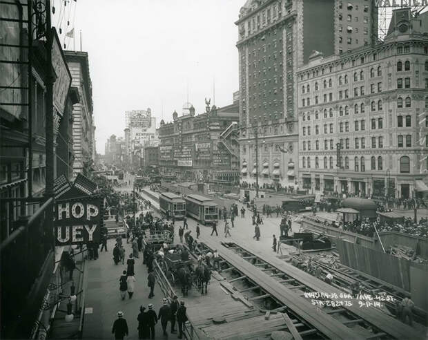 Два брата сфотографировали каждый этап строительства метро Нью-Йорка в 1900-1939 годы