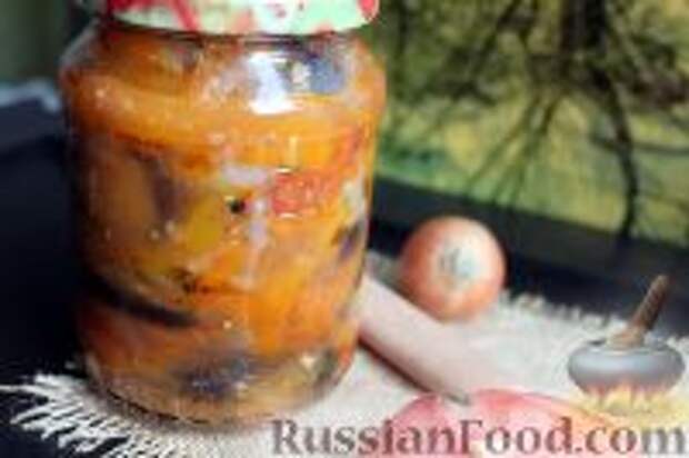 Фото к рецепту: Овощной салат на зиму (без стерилизации) Фото к рецепту: Овощной салат на зиму (без стерилизации)