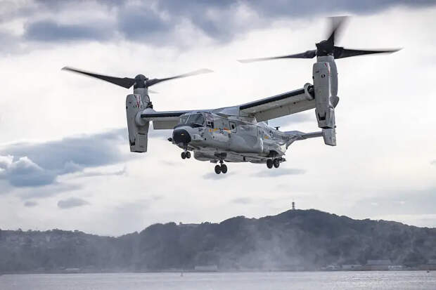 Проблемы конвертопланов CMV-22B военно-морских сил США