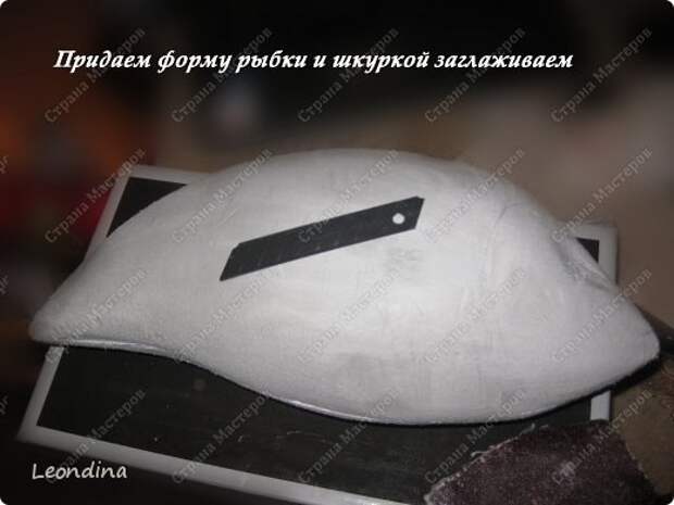 Мастер-класс Свит-дизайн Бумагопластика МК Золотой рыбки свит-дизайн Бумага гофрированная Пеноплен фото 5