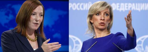Захарова: Псаки неоднократно подставляла руководство США