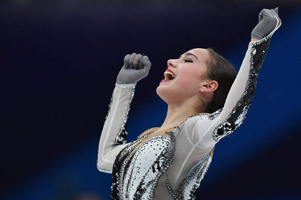 Алина Загитова выиграла короткую программу на чемпионате Европы