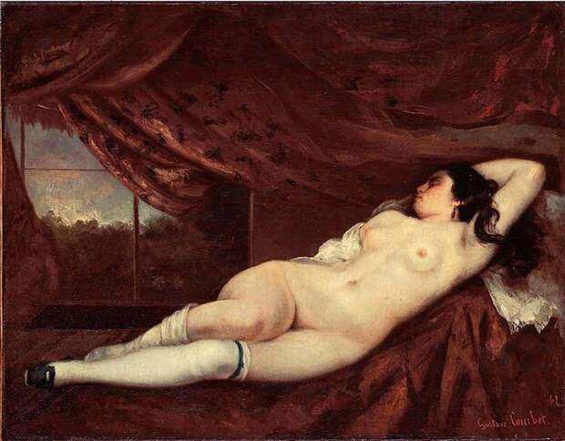 Courbet, Femme nue couchée 1862.jpg