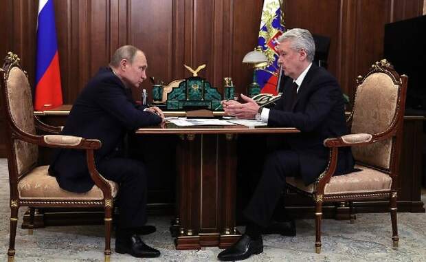 Владимир Путин и Сергей Собянин. Фото: kremlin.ru