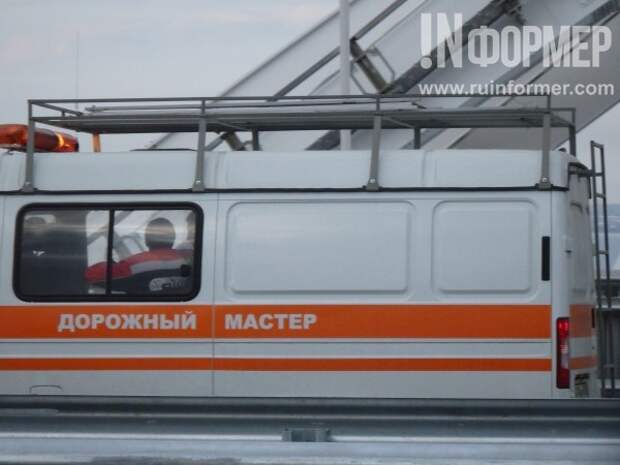 Эксклюзивные кадры запуска автомобильного движения на Крымском мосту
