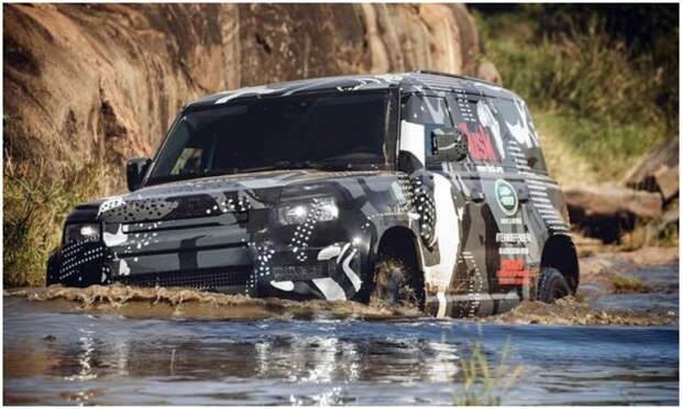 Новый Land Rover Defender готовили к запуску в 2020 году, но цифровой калибровочный кластер уже просочился в Сеть
