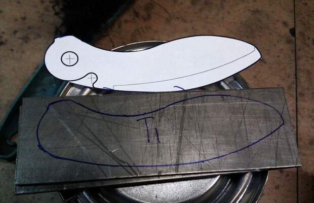 Складной нож своими руками нож, своими руками