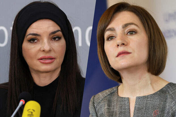 Евгения Гуцул и Майя Санду / AP 📷