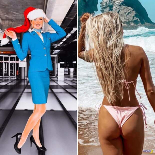 Раздеваем стюардесс! ✈️ - 15 Раздеваем стюардесс! ✈️ - 15