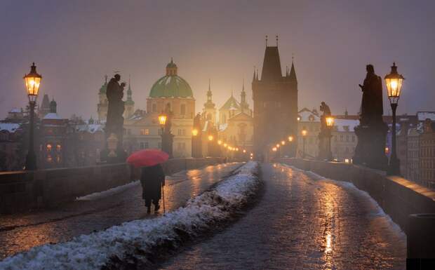 Карлов мост. Прага. Чехия. Красивые фото