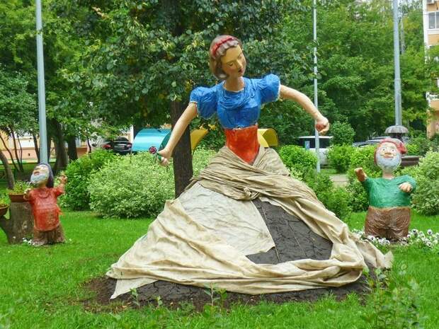 дворик, район, креатив