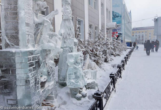 Якутск. Самые холодные города России.
