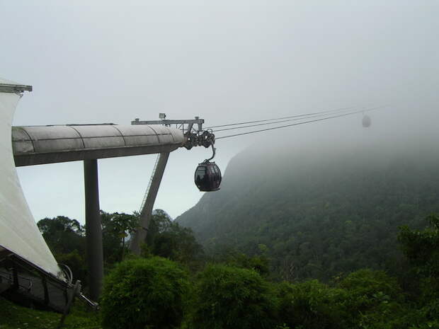 Небесный мост (Langkawi Sky Bridge). Малайзия