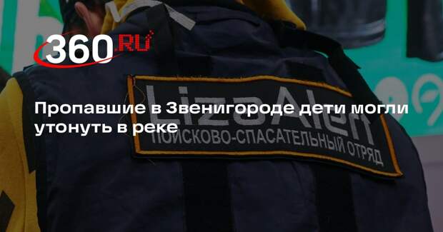 Пропавшие в Звенигороде дети могли утонуть в реке