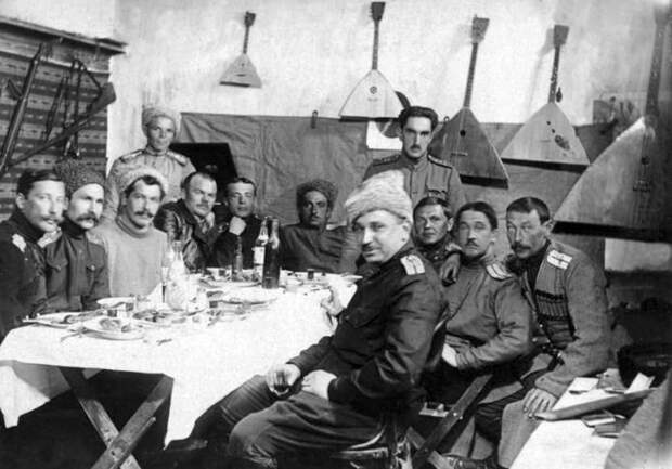 Казаки времен Первой мировой войны в фото