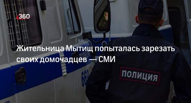 Shot: в Мытищах женщина ранила ножом мужа и свекровь