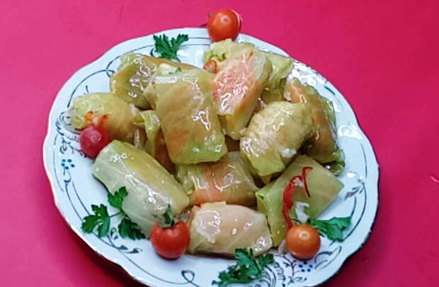 Маринованные голубцы с корейской морковкой Голубцы по корейски, Еда, Кулинария, Видео, Длиннопост