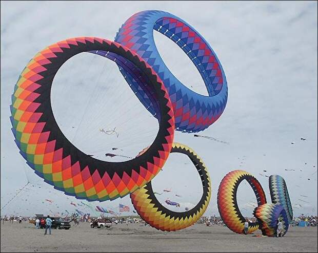 Festival of kites in Thailand 