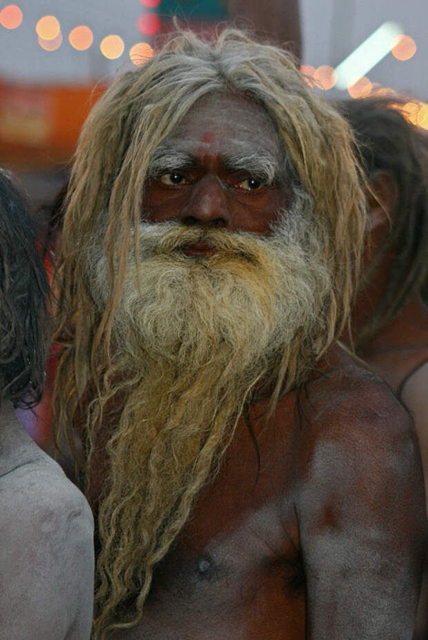 индийский садху, Аллахабад. Фото / Sadhu. Photo