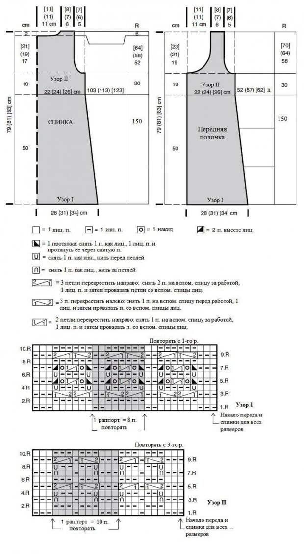 Шикарный кардиган спицами