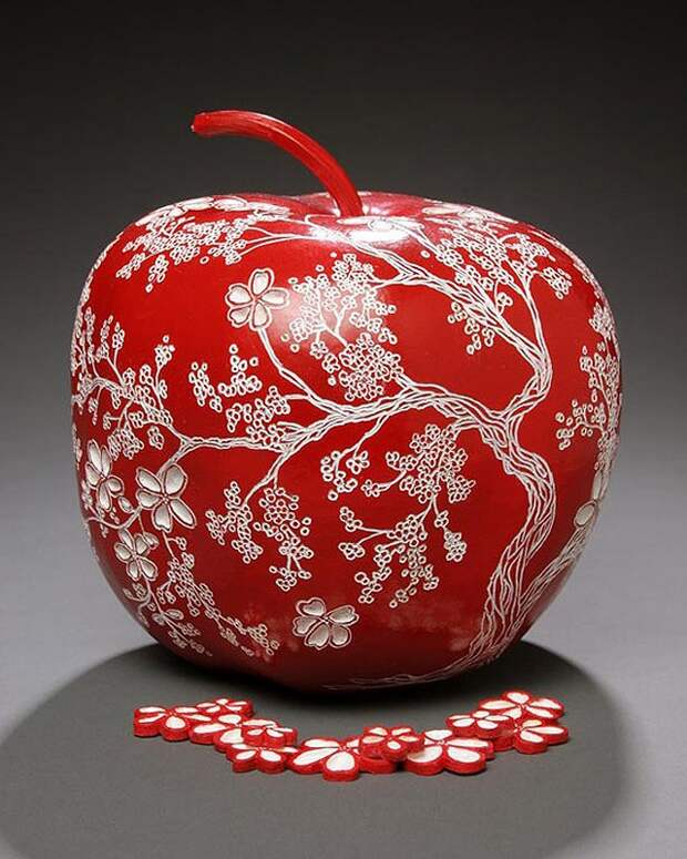 pumpkin02 Шедевры из тыквы от Мэрилин Сандерлэнд