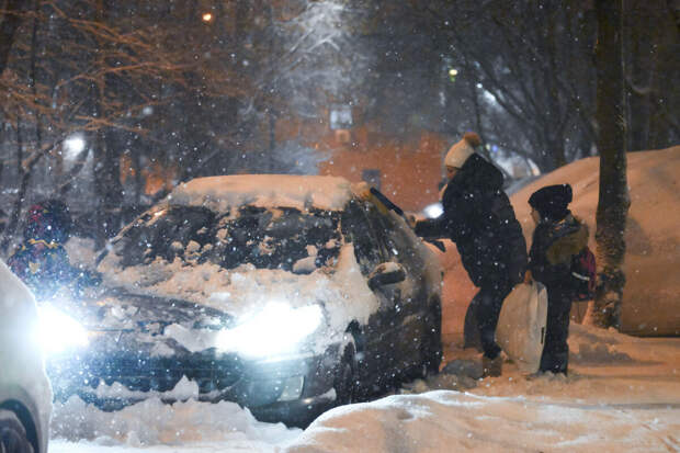 Синоптик Леус: в среду рекорд высоты снежного покрова в Москве может быть побит