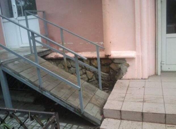Пандусы на грани фантастики