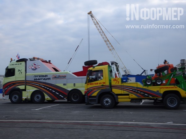 Эксклюзивные кадры запуска автомобильного движения на Крымском мосту