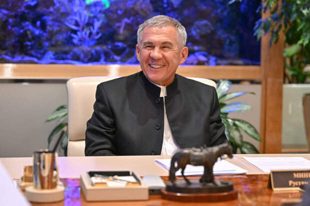 Миңнеханов Таҗикстан энергетика һәм су ресурслары министры Далер Җума белән очрашты