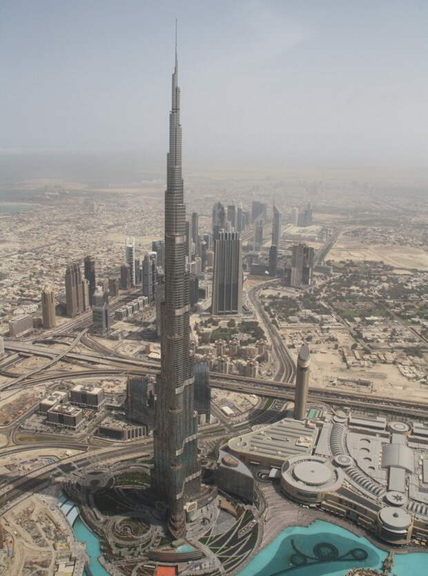 Высочайшие небоскребы мира. Burj Khalifa