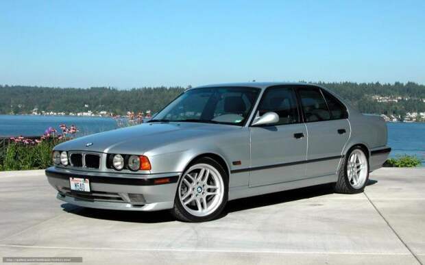 Печально известный BMW E34.