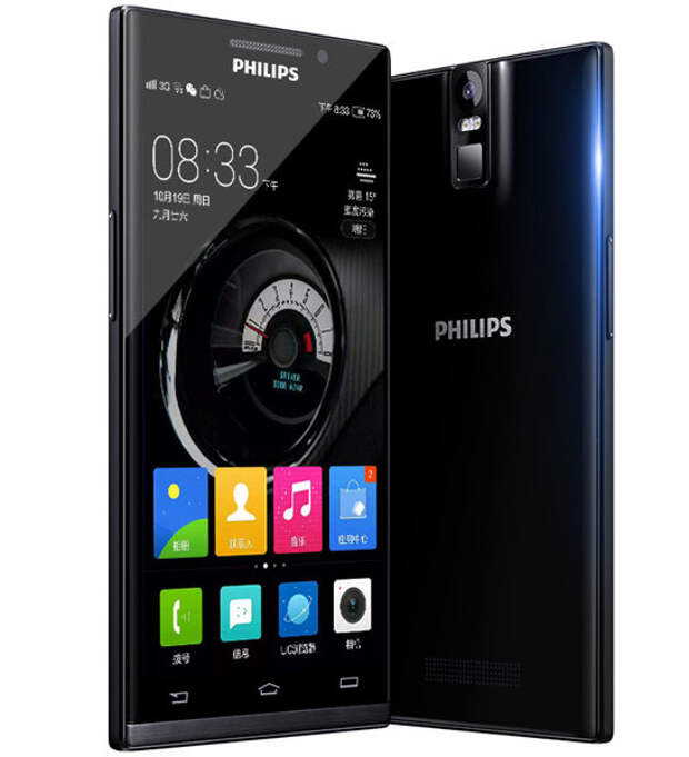 Philips представила смартфон Aurora i966 с улучшенными камерами