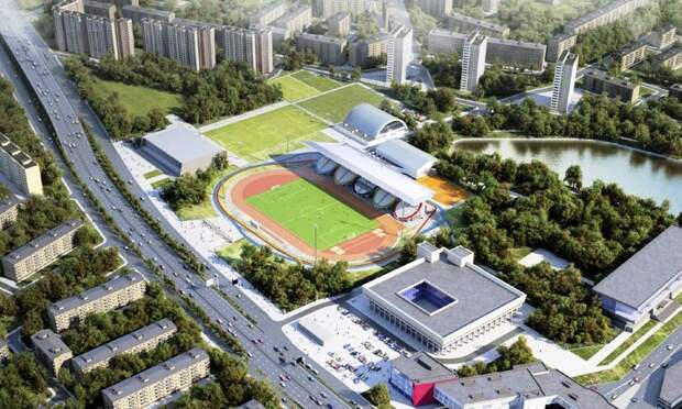 После ремонта стадион будет вмещать более четырех тысяч зрителей / Фото: stroi.mos.ru