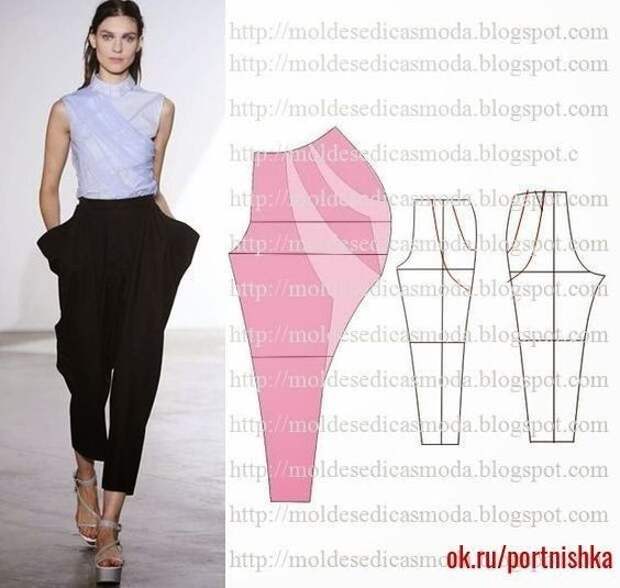 Моделирование женских брюк 3