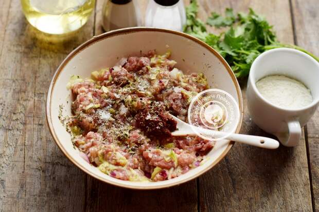 Мясные котлеты с кабачками рецепт приготовления