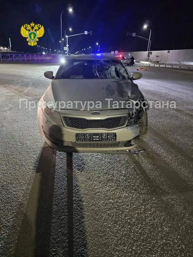 Татарстанда Kia йөртүчесе җәяүлеләр кичүе аша чыгып барган яшүсмер кызны бәрдереп үтергән