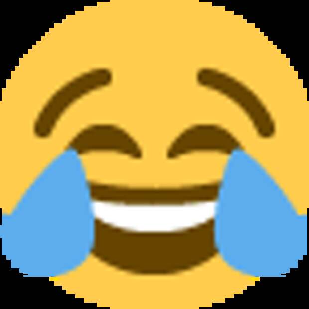 Лицо со слезами радости