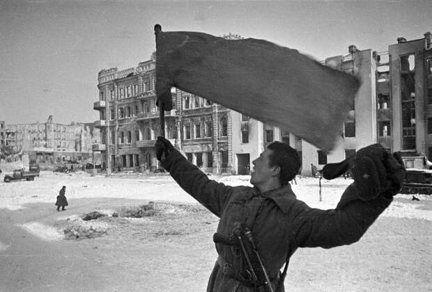 Сталинград 31 января 1943 года. Георгий Зельма/Sputnik