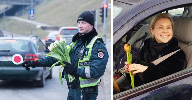Here’s What Lithuanian Police Officers Do On International Women’s Day