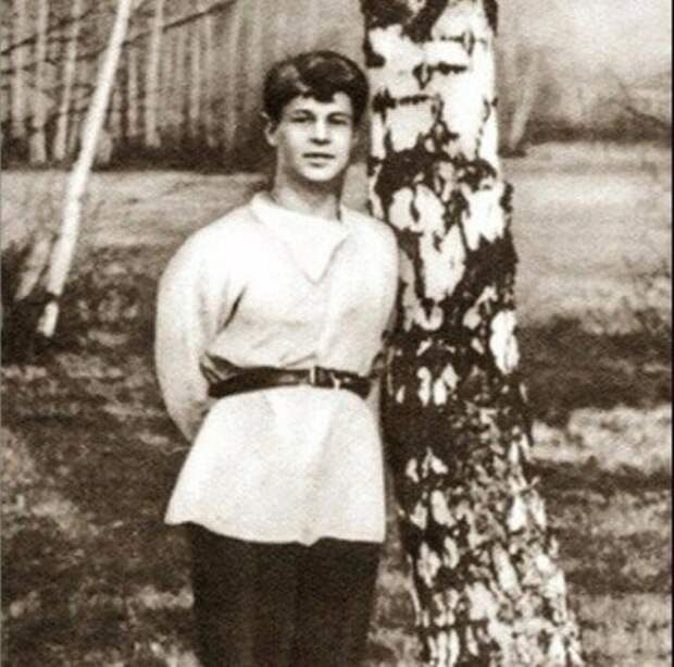 Сергей Есенин в 15 лет, 1910 год. известные люди, история, фото