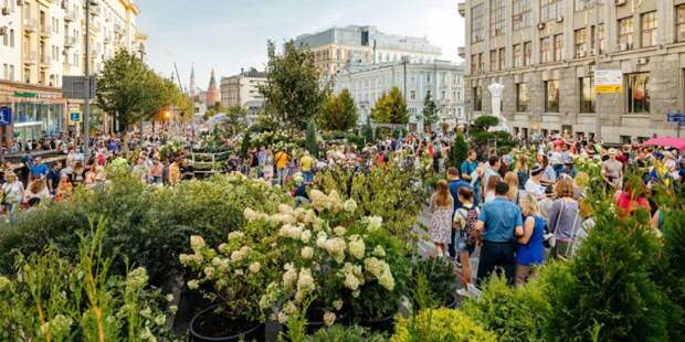 Собянин принял участие в праздничных гуляниях в честь Дня города. Фото: mos.ru
