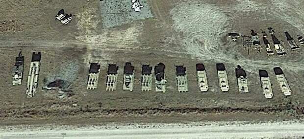 Поиск и идентификация войсковых зенитных ракетных комплексов на спутниковых