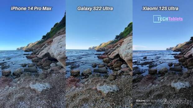 Камеры iPhone 14 Pro Max, Samsung Galaxy S22 Ultra и Xiaomi 12S Ultra: сравним и дадим оценку