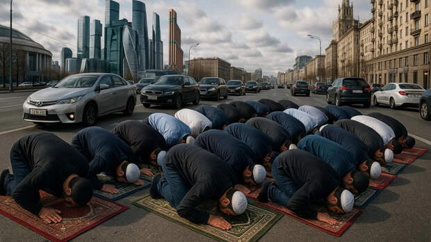 Россию хотят заполнить молельными для намаза. Антоновский недоумевает: "Мы идём на поводу у мигрантов"